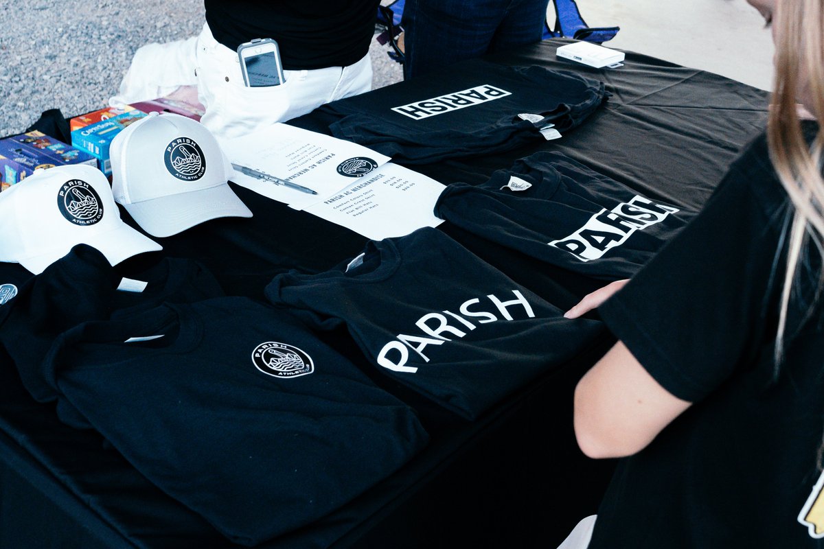 Dozens of fans walked in wearing Premier League jerseys and walked out with black and white <a href="/GeauxParish/">LA Parish Athletic Club</a> shirts and hats.