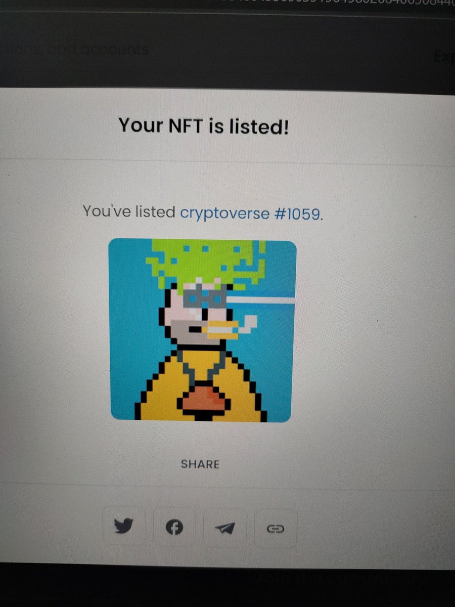 cryptoverse2in's tweet photo. Another #NFT listed now 🥳
Check my #opeansea:
https://t.co/brgN6aOMYj https://t.co/FwJshk2NuC