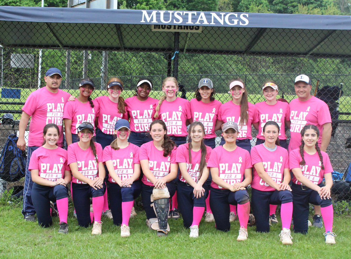 IHS__Softball's tweet photo. We beat Holy Cross to finish the regular season 13-7 (9-4 SWC). Cait Conley pitched a 1 hit shutout, 6 K's. Sara MacKinnon (4-4, HR, 3RBI, 3R), Audrey Quish (3-3, 2B, 4R), and Cami O'Rourke (3-3, 3B, 2 RBI, 3R). #ctsb @swc_sports @GameTimeCT @CsaundersTalent @AldamWill https://t.co/z3th9PhEEx