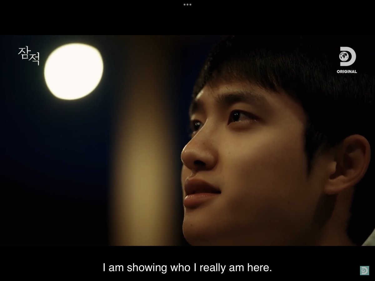 king_sehun94's tweet photo. when kyungsoo was asked how he wants to be shown in Off the Grid, he wants it to be just as himself because he has always viewed himself as more of a singer &amp; actor, however “in the last decade since my debut, I am showing who I really am here”

and he became teary eyed 🥺 https://t.co/0fRLg4crab