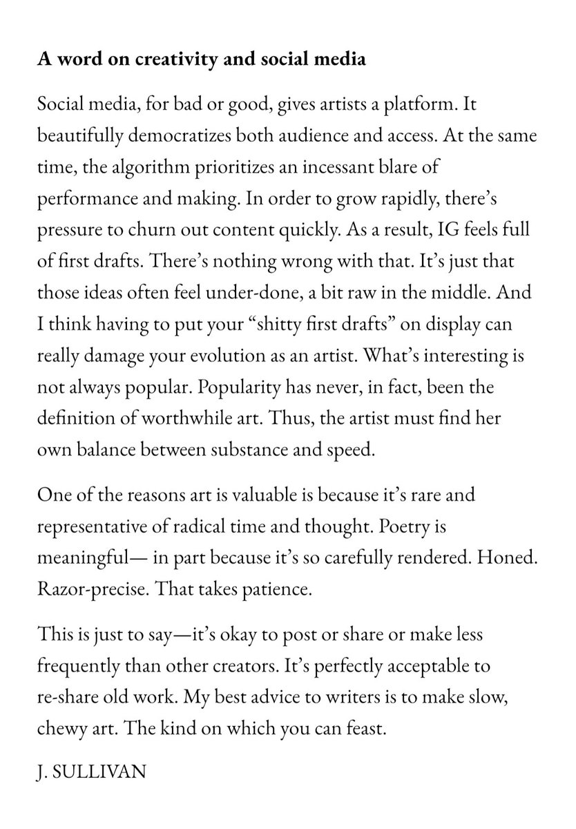 A word. How do you balance making and sharing? #WritingCommunity #writersoftwitter #arttalk