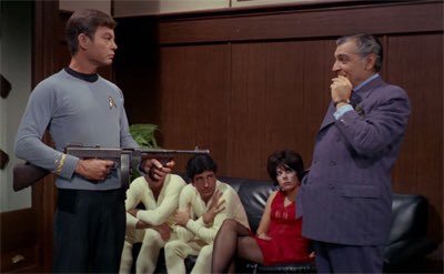 klowenberg's tweet photo. I re-introduced my mom to @StarTrek tonight (I am taking her to see TMP Directors Edition at the movies, Monday.) My choice of episodes: “A Piece of the Action.” She had a stunned look on her face the whole time. “This is much more fun than I ever remembered…” Good choice? https://t.co/AWN5Slq1Ke