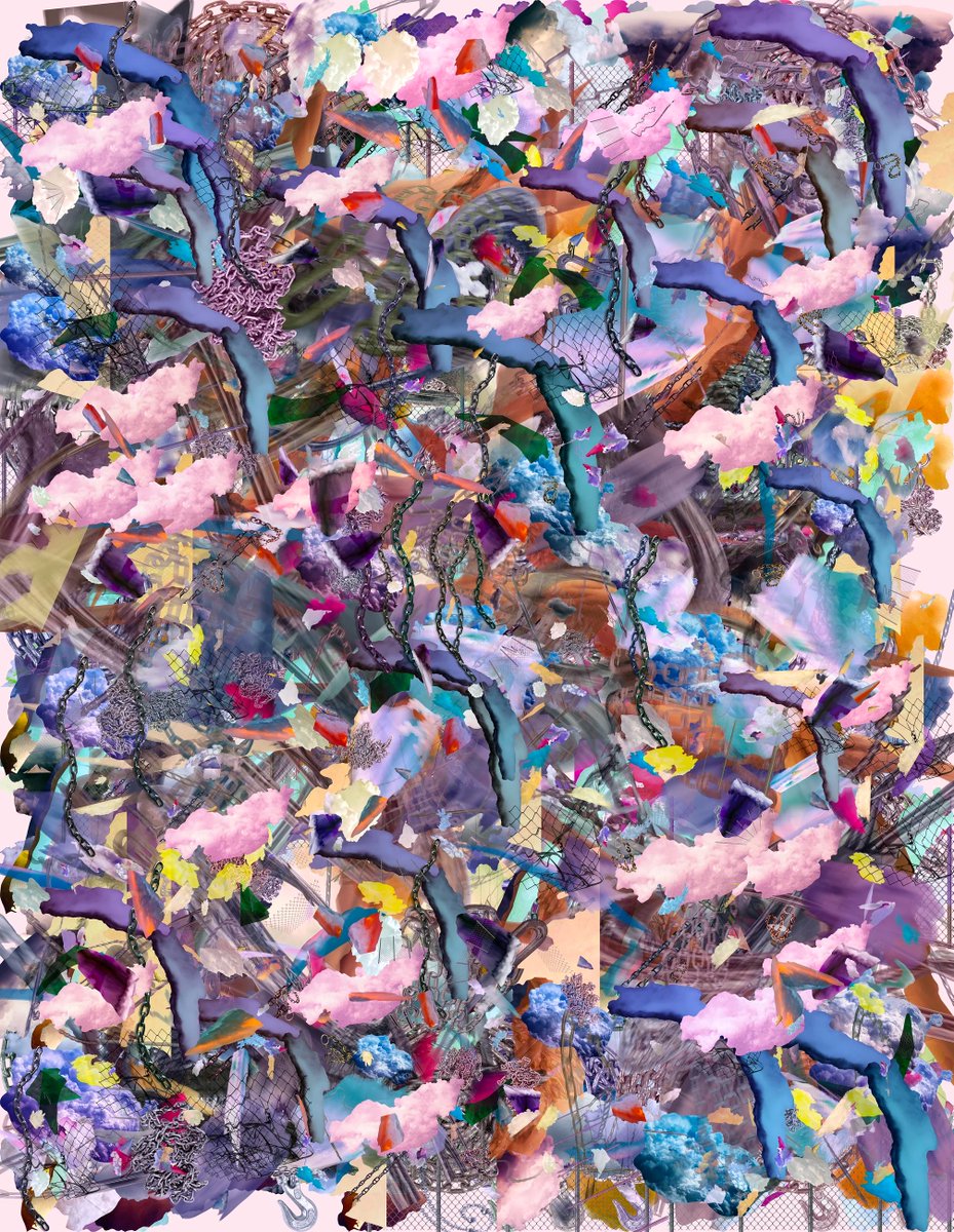 Decomposed Clouds on Chains #400 by <a href="/Still_Available/">Oliver Laric</a> <a href="/foliafoliafolia/">Folia</a>