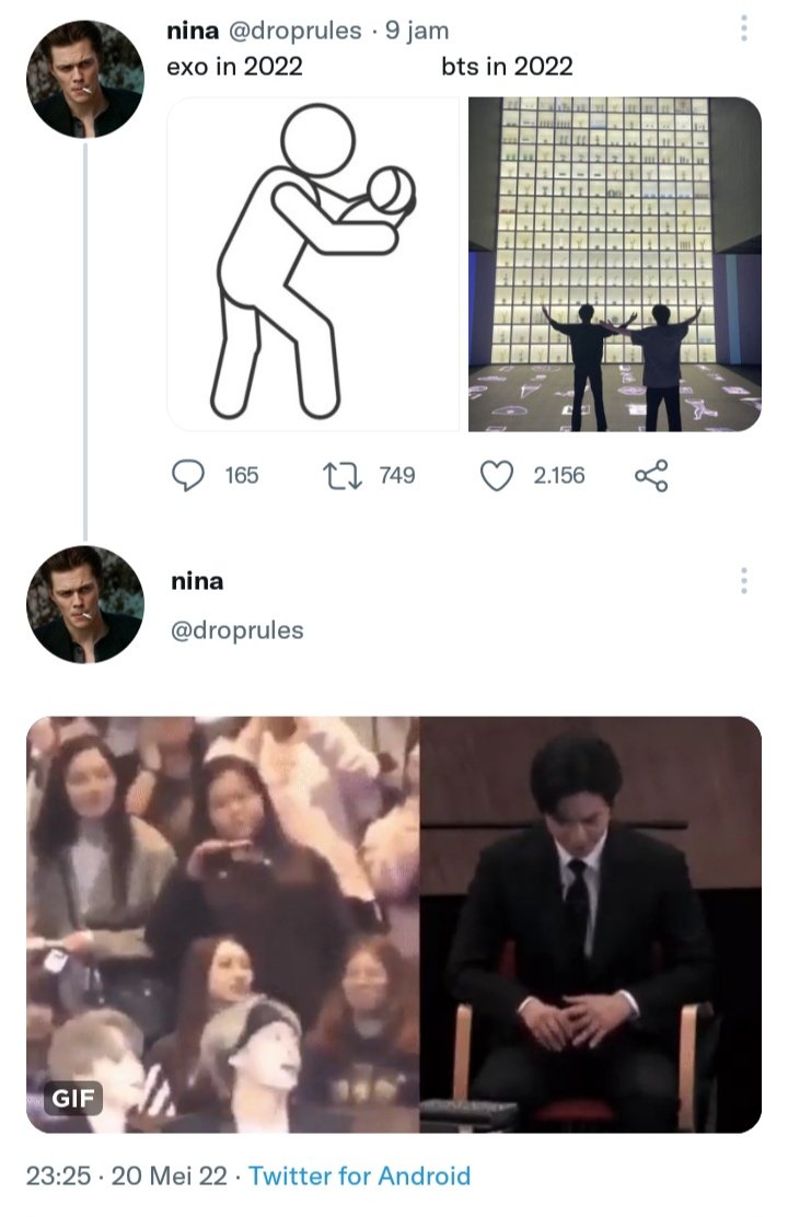 Nike45304601's tweet photo. Yeah exo is standard 
#SUHOxSTANFORD #SUHO #weareoneEXO https://t.co/yLtD8iwnbk