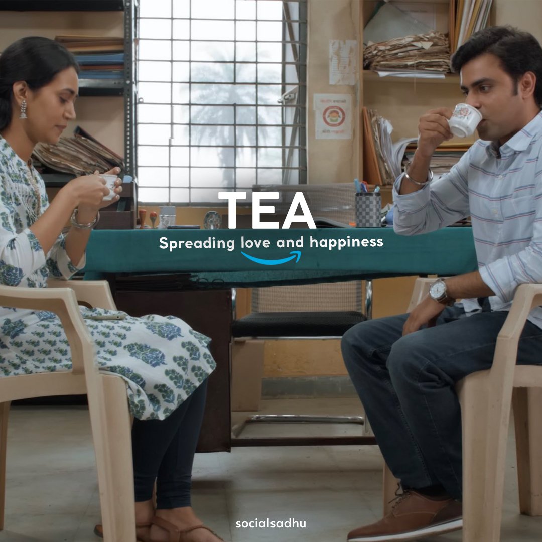 SocialSadhu's tweet photo. Tea to spread Love &amp; Happiness

@amazonprimenow
#internationalteaday #PanchayatSeason2 #panchayat2 #PanchayatOnPrime https://t.co/mfkt52witX