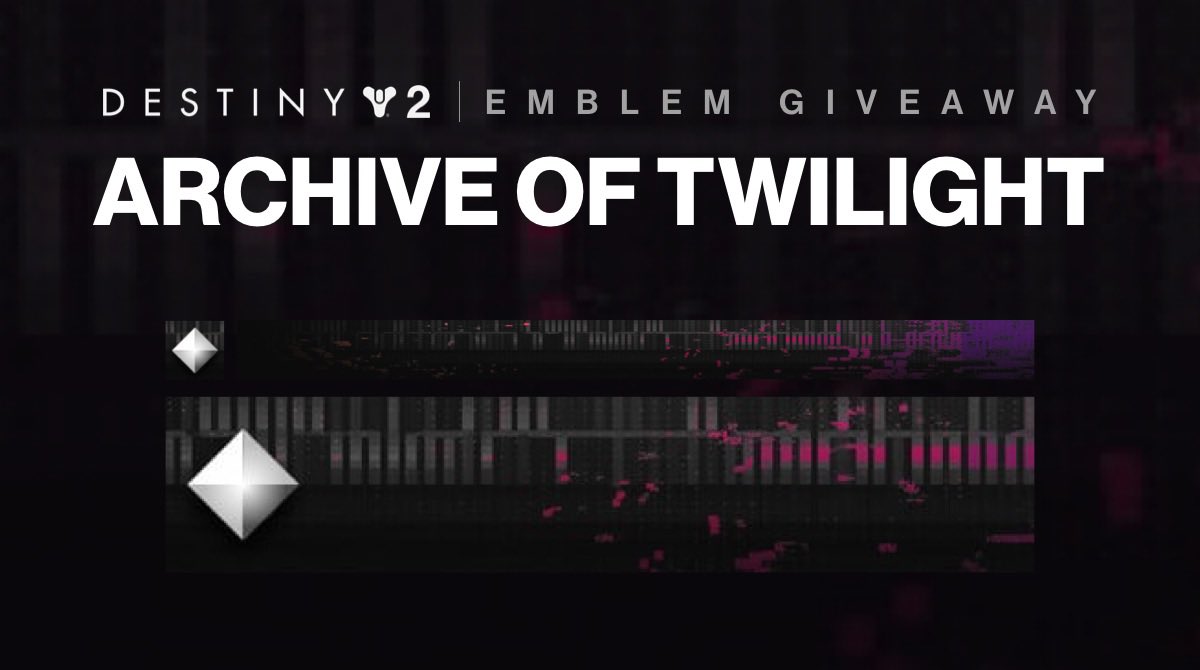 ✨Archive of Twilight Emblem Giveaway is Now Live!

➤ How to Enter: Follow and Retweet 

➤ Winners (x4) Announced on: May 23

Thank you to <a href="/Ruin_Rising/">Ruin Rising [SURGE]</a> for gifting these codes! 🫶