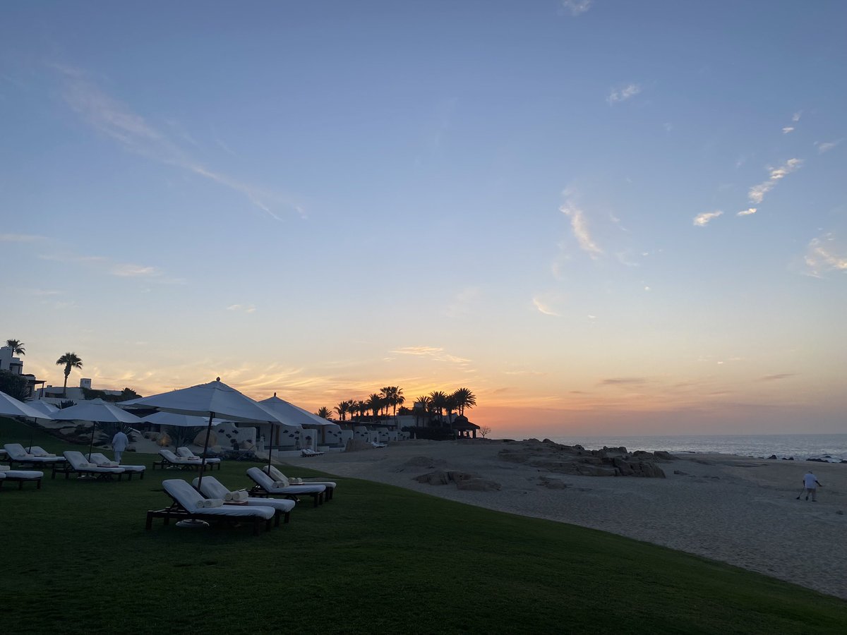Another wonderful #sunrise here <a href="/LasVentanasCabo/">Las Ventanas al Paraiso, A Rosewood Resort</a> AKA #Paradise captured in #360degrees film for a new online immersive guest experience movie