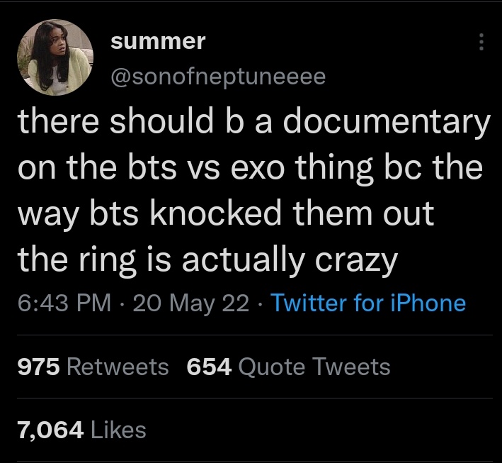 Nike45304601's tweet photo. @Gwangsan2Kim @Ades58802848 exo is the standard and they will always be. if they aren't, you wouldn't be comparing exo with your faves. statements like "they ended ex0" prove it. every comparison and every drag you say and do are evidences that exo is the standard.
#SUHOxStandford #SUHO https://t.co/AmlDBrRglf