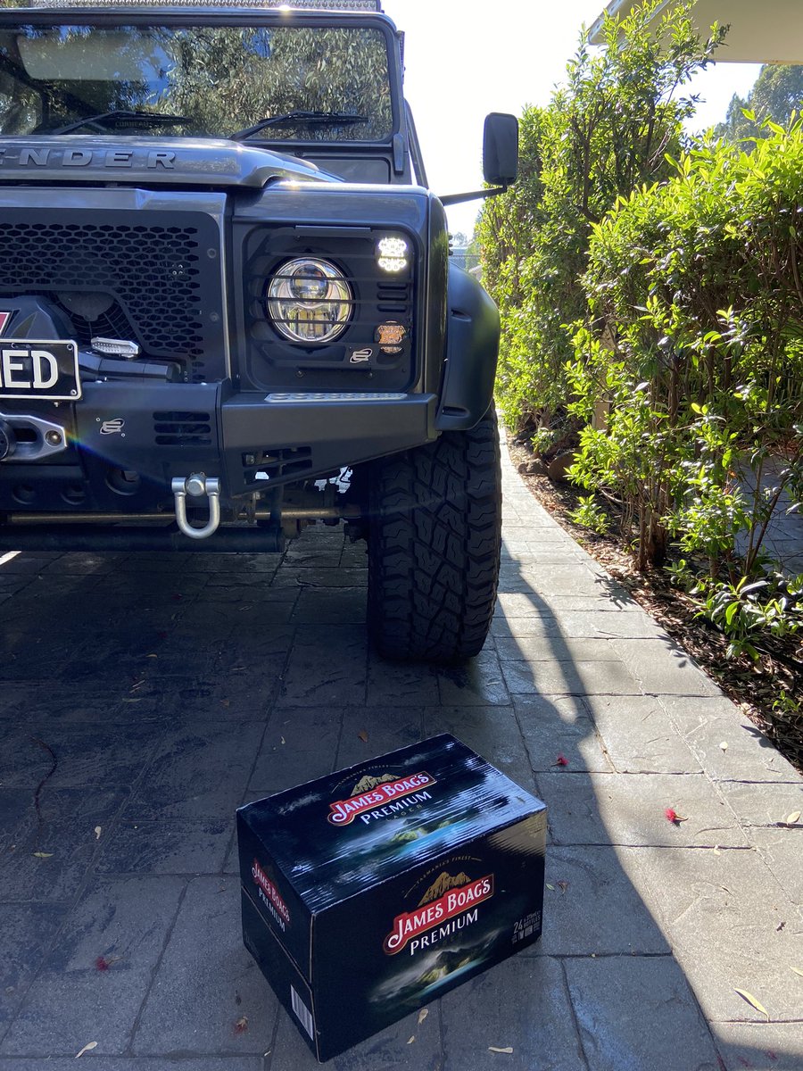 crackerscraigo's tweet photo. When a short bald guy appears in your driveway. 
You’re the best @DustyPee 😘 #isolife https://t.co/xX9qD841Oe
