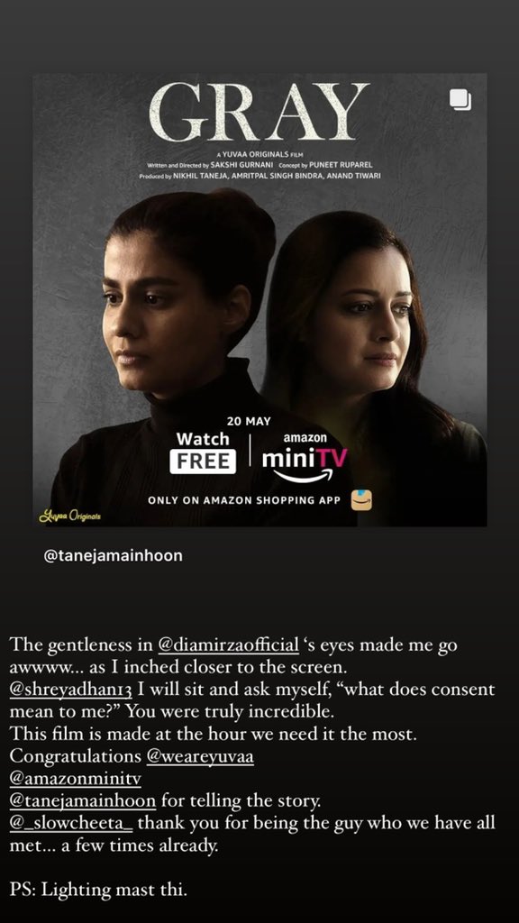 KubbraSait's tweet photo. Oh! Light aur location bahut zyada mast hai.
These stories are the need of our generation.
A heartfelt Thank You to @tanejamainhoon for bringing the stories to life.
@nouwwwin @NakuulMehta @shreya_dhan13 @deespeak #SlowCheetah ❤️ I love, adore & I am inspired by you all. https://t.co/sMgV7Qn2b3