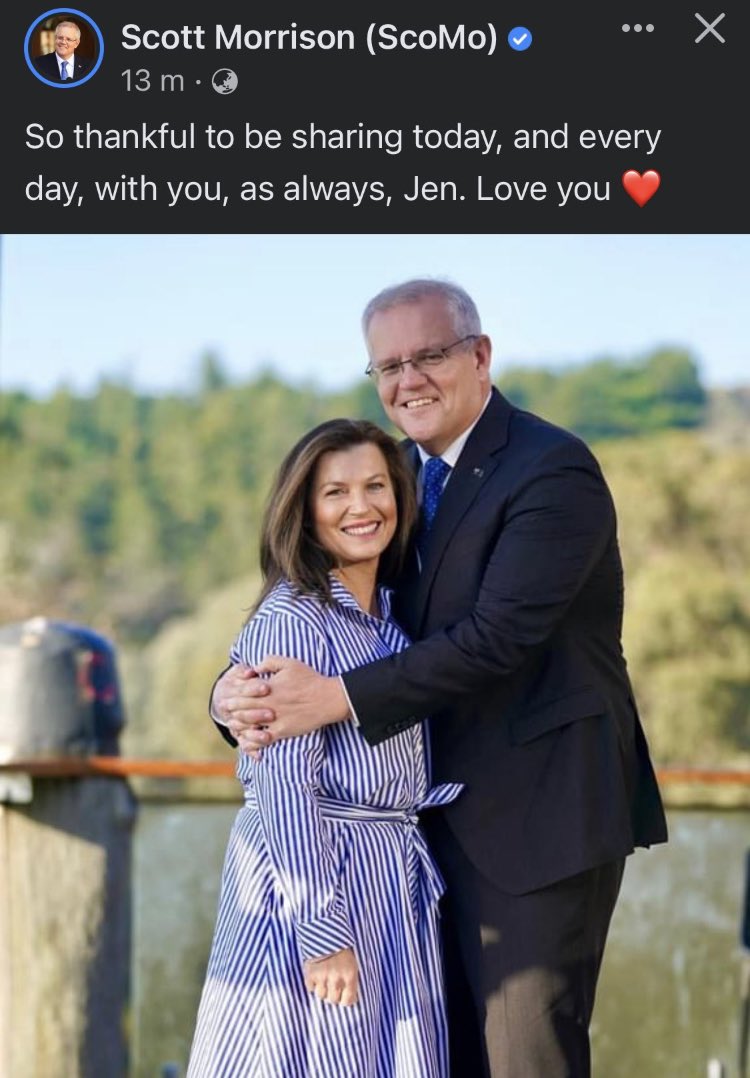 BLUEfingers2021's tweet image. You’ll be spending lots of time together, except when you’re attending ICAC. #ScottyMustGo