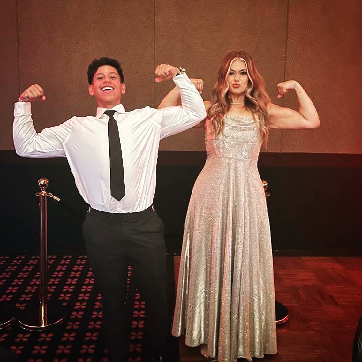 BigSpohn's tweet photo. Mia's loving life at Senior Prom C/O 2022! https://t.co/ch8fhKa4kE