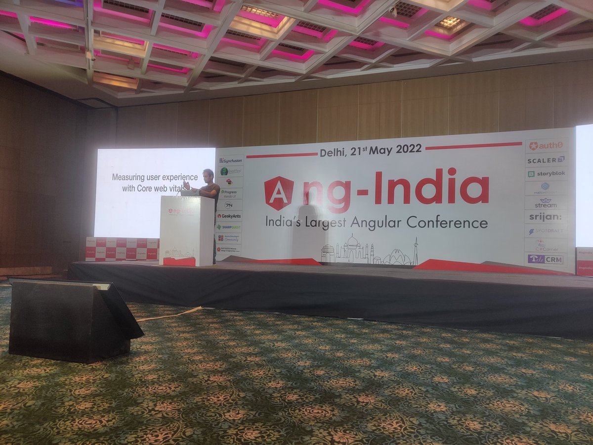 pankajparkar's tweet photo. 🗣️ Measuring user experience with Core web vitals 

Excited to learn about web vitals from @_prateekbh 

#angular #webvitals #ngindia2022 #ngIndia #web #javascript https://t.co/jJFAgsHOuD