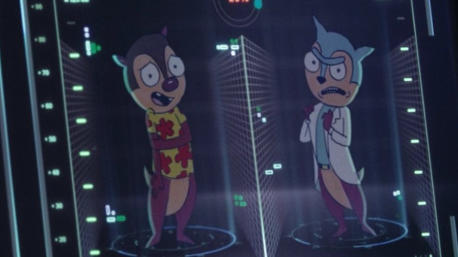 Chip 'n Dale: Rescue Rangers Surprises With Rick and Morty, The Simpsons Easter  Eggs