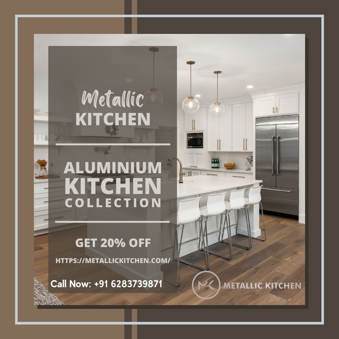 Finding for best Aluminium Kitchen in India, you can contact @KitchenMetallic 
Contact Now:  +91 6283739871
More Info: metallickitchen.com
#Modularkitchen #metallickitchen #aluminumkckitchen