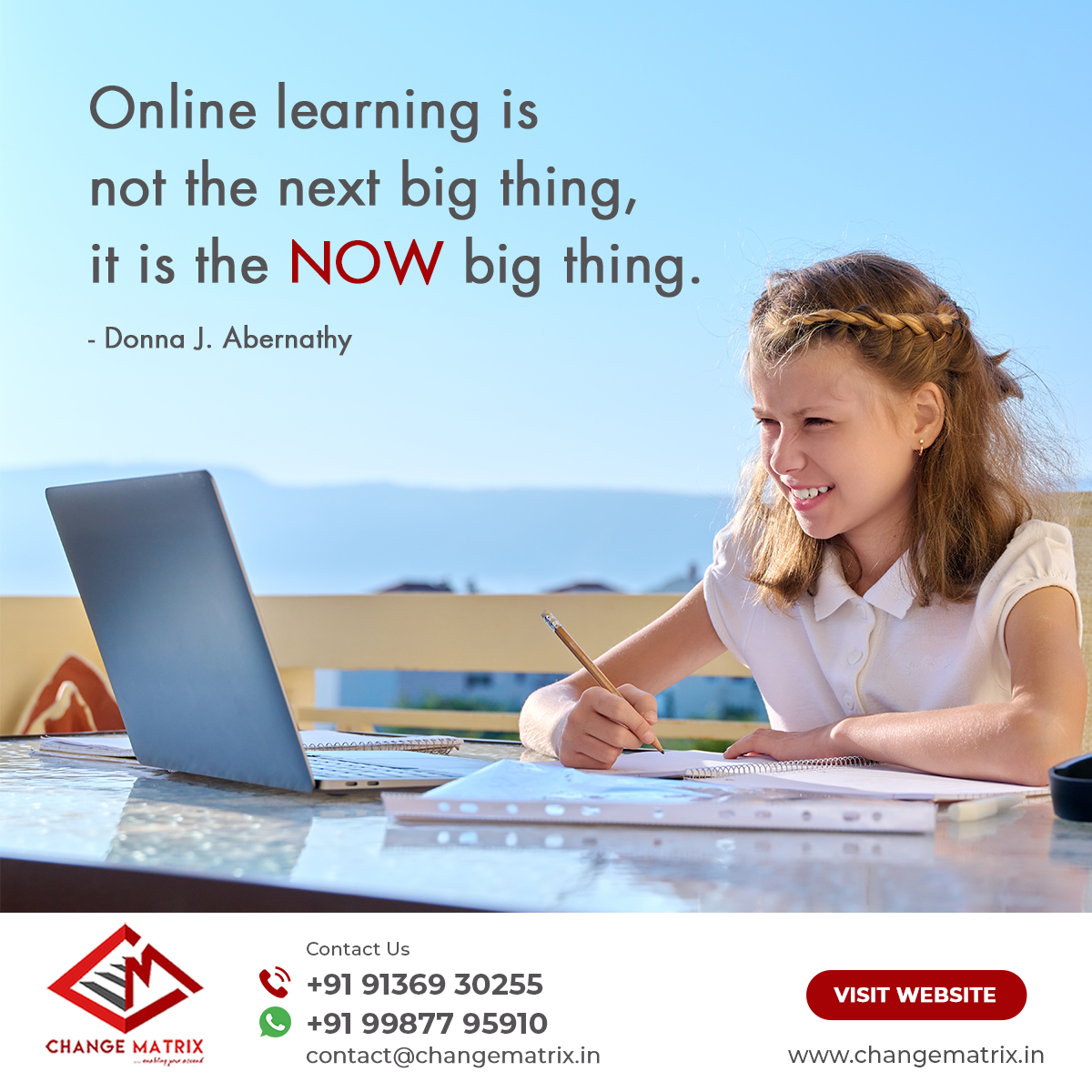 matrix_change's tweet image. Looking for the right platform that works for your tutoring needs?
Visit our website: changematrix.in
#grammaronline #pythonforkids #learncodingonline #learnlanguagesonline #onlinecourses #elearning #education #learning #virtuallearning #learnfromhome #changematrix