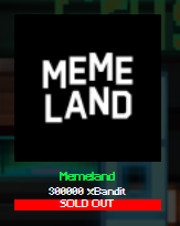 Rockynfts's tweet photo. Me and a bunch of other bandits just got @memeland WL from the @BCBanditsNFT  blackmarket!

Thank you @9gagceo &amp; the bcb team.
Blackmarket LFG! https://t.co/2My6A1syPt
