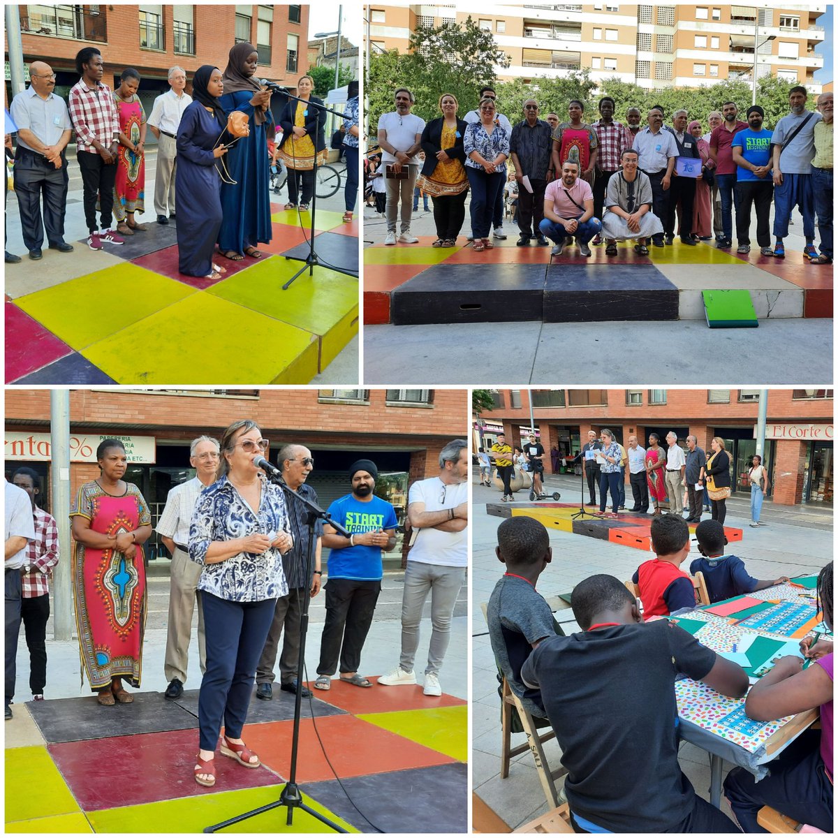 de_arquer's tweet photo. Aquesta divendres hem clausurat la Setmana per la Convivència en Pau de #Salt amb un RES conjunt de totes les confessions religioses del municipi. 
Éxit de participació per mostrar que a #Salt ens uneix la tolerància, el respecte, la pau i la convivència.  
@ViladeSalt #masmota https://t.co/Xa5eIbzYzt