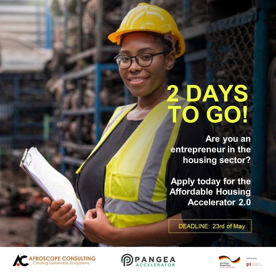 The housing sector in Kenya reports a deficit of 200,000 housing units per annum against a supply of only 50,000 housing units p.a. If you are a business in this sector apply for the Young Ventures Accelerator here:  bit.ly/affordablehous… by Monday 23rd May 2022.