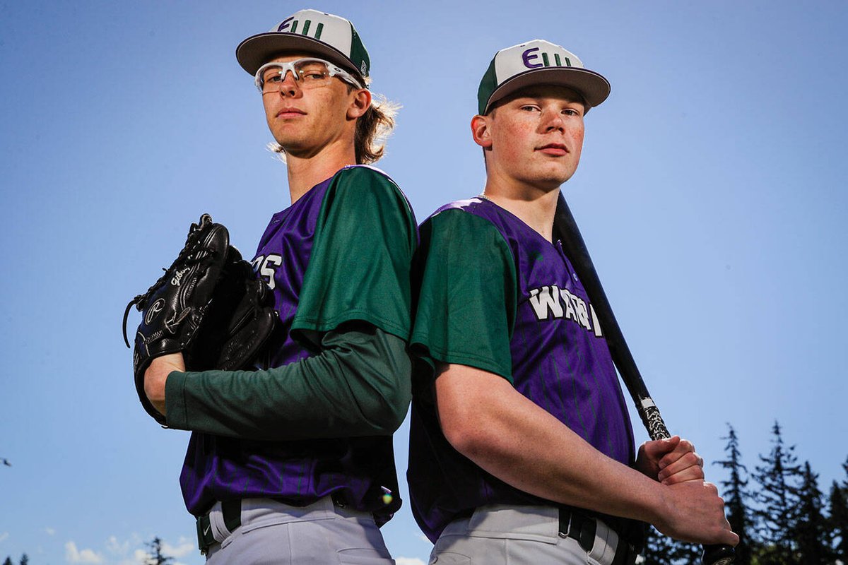HeraldNetPreps's tweet photo. Golden arms: E-W baseball pitchers are a lethal one-two punch https://t.co/Y2SyjpnwBE https://t.co/pvaO9lQQfA