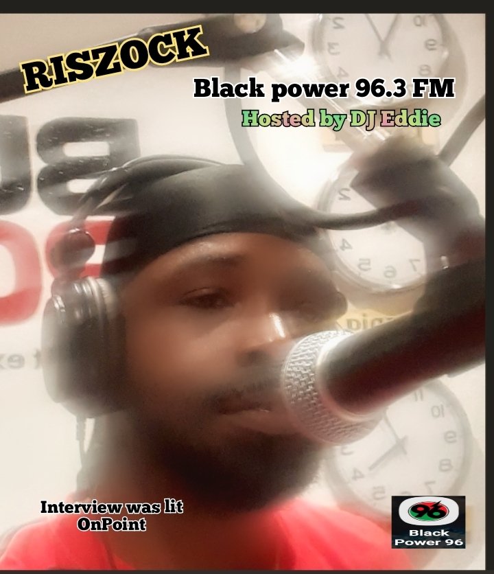 RiszockRapper's tweet photo. power 96.3 FM hosted by DJ Eddie https://t.co/ay7kESPQJ3