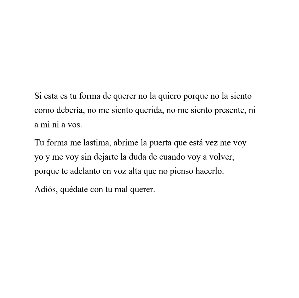 pazcitajulieta_'s tweet photo. "...adiós, quédate con tu mal querer..." https://t.co/rTcZxwbsyv
