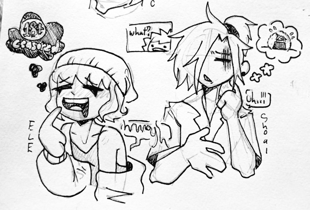 SeaSideSpectre's tweet photo. //Suggestive joke lmao
these dumbasses i swear
#OTHFandom #OTHFanart #OTHOC https://t.co/KRSFNv7uvN