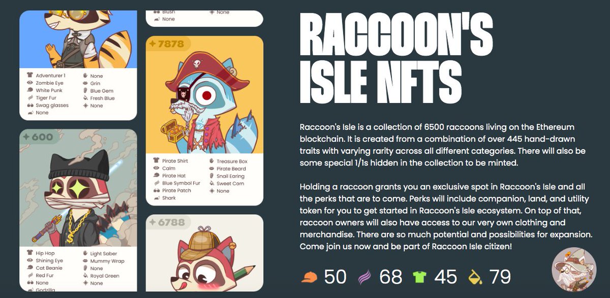 Check out these exquisite styling accessories! do not miss it! reveal soon! 🔥🔥🔥
<a href="/raccoonsislenft/">Raccoon's Isle</a> #raccoonsislenft