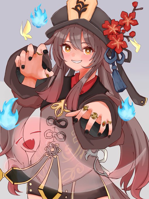 胡桃ちゃん😳👻
#原神  #GenshinImapct  #HuTao 