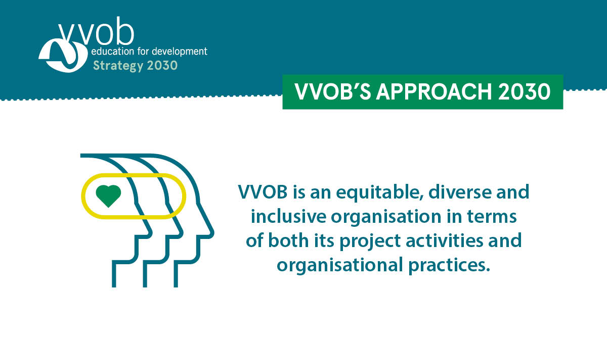 VVOBvzw's tweet photo. Equity, diversity and inclusion are part of VVOB's DNA: not only concerning what we do, but how we operate.

As a global organisation, diversity is an important organisational asset to achieve better results. #LearningUnlimited puts this into practice: https://t.co/2WkR12ALeO https://t.co/KQEoccAGgv
