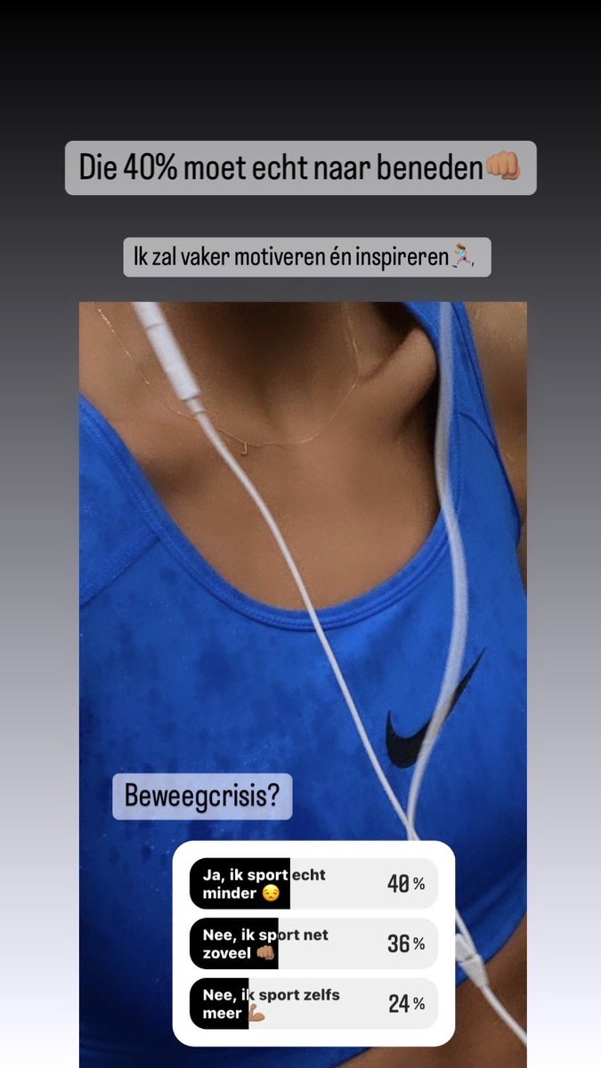#beweegcrisis
Daar moeten we wat aan doen, toch!! #bewegen #motiveren #fit #hardloopmoeders <a href="/hardloopmoeders/">Hardloopmoeders</a>