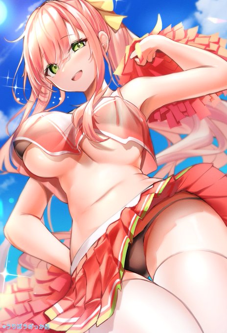 チラ見えチアガールちゃん 