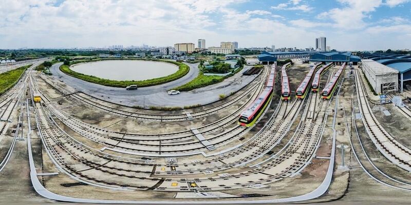 SaigonInfras's tweet photo. 📣 In week, Hanoi #Metro successfully trail ran 6 #Trains in constructiveness from Depot #Nhon to the station S8, , reported by the #Project Team & Partners 🌱
. . .
#Vietam🇻🇳 #Metro #Beauty #Culture 🌿#Hanoi https://t.co/i9UBNcFnoO