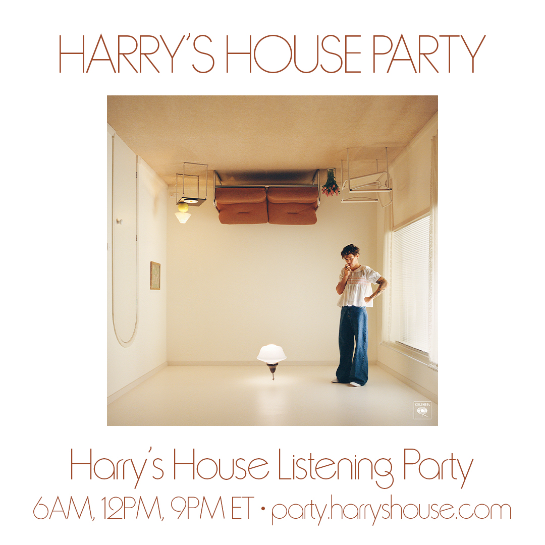Harry’s House Listening Parties. Today.

party.harryshouse.com