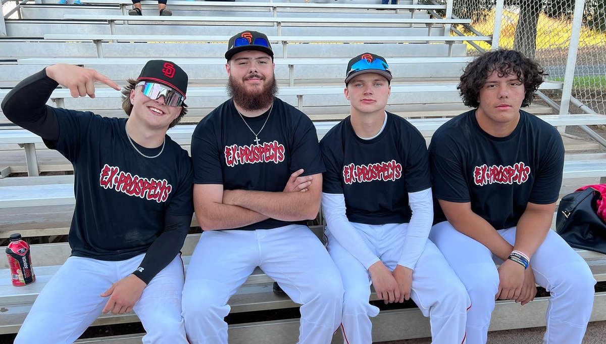 Been a long time coming. Season started with a bang 13-4 WIN! We have been talking bout playing together and tonight was the start. Dream come true for me. Proud of these young men. Love you guys.  # EX-PROSPECTS  1-0