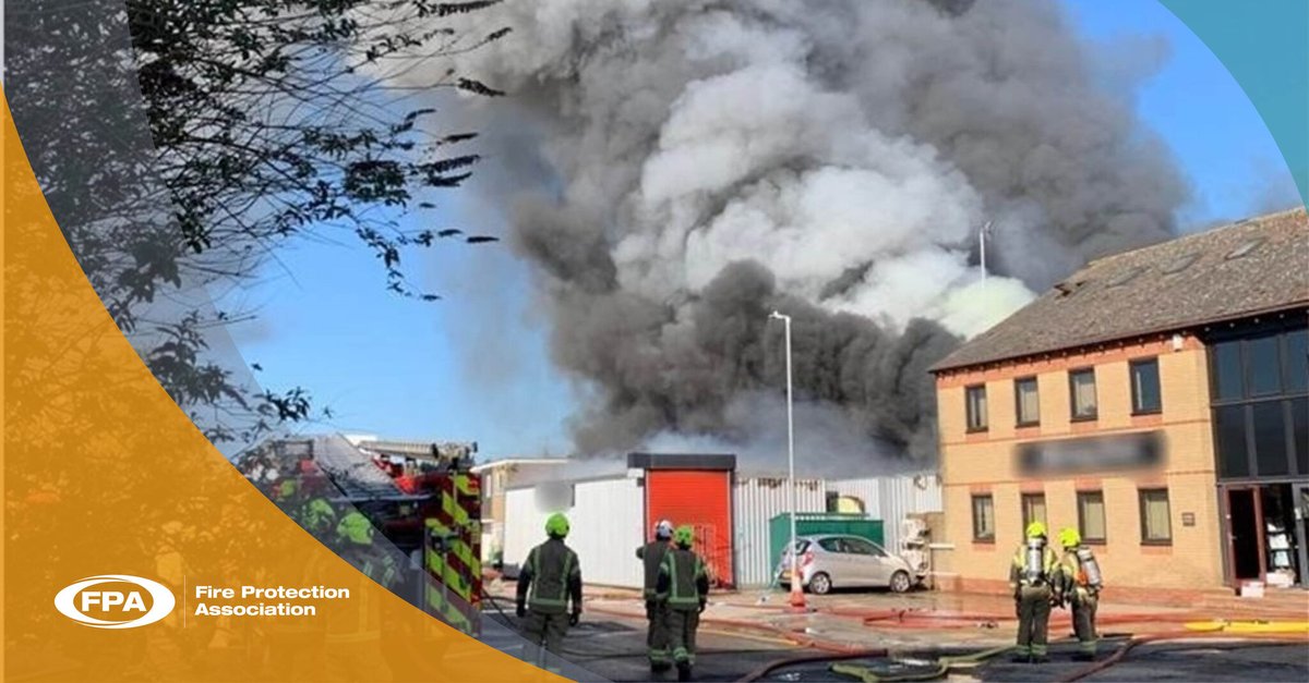 Essex food factory burns to the ground.

An early morning blaze at an industrial site in Harlow destroyed the production facilities of a local food manufacturer.

Find out more: bit.ly/3NrsTBn

#FireSafety #FireProtection #FPA