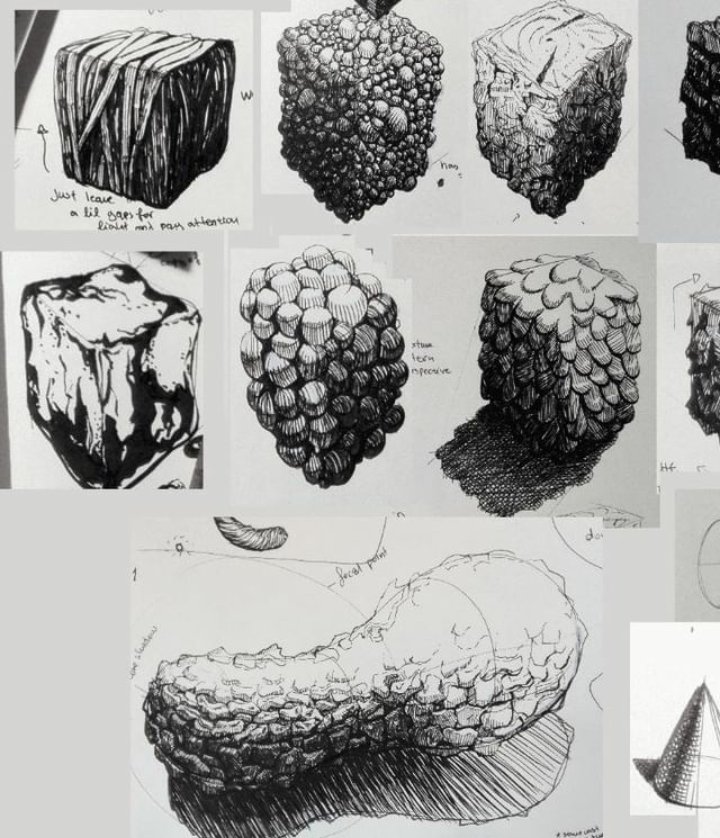 iridas_art's tweet image. One of the cube ink texture studies I did! It was very time consuming but a great exercise!
.
.
#penandink #inksketches #inktextures #textures #hatching #sketchbook