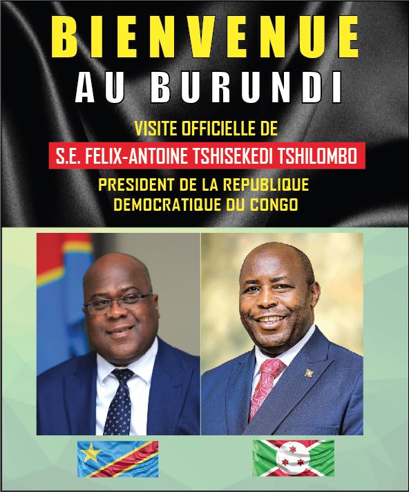 MininterInfosBi's tweet photo. #PoliceAlert : Des coups de canons retentiront vers 13h00 à @NtareHouse en @BujumburaProv pour l'accuel chalereux de Son Excellence @fatshi13 en visite au Burundi. La population des environs invitée à ne pas paniquer. https://t.co/gItINnAGin