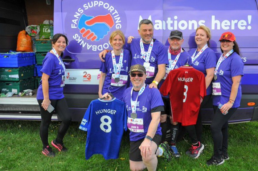 If you are going to Stanley Park today for Run For The 97.
Please pop over to see us at <a href="/SFoodbanks/">FANS SUPPORTING FOODBANKS #RightToFood</a> and one 🥫will make a big difference to those struggling in our communities✊
Thanks to <a href="/btrliverpool/">BTR Liverpool</a> for your  support🏃❤️
#Community