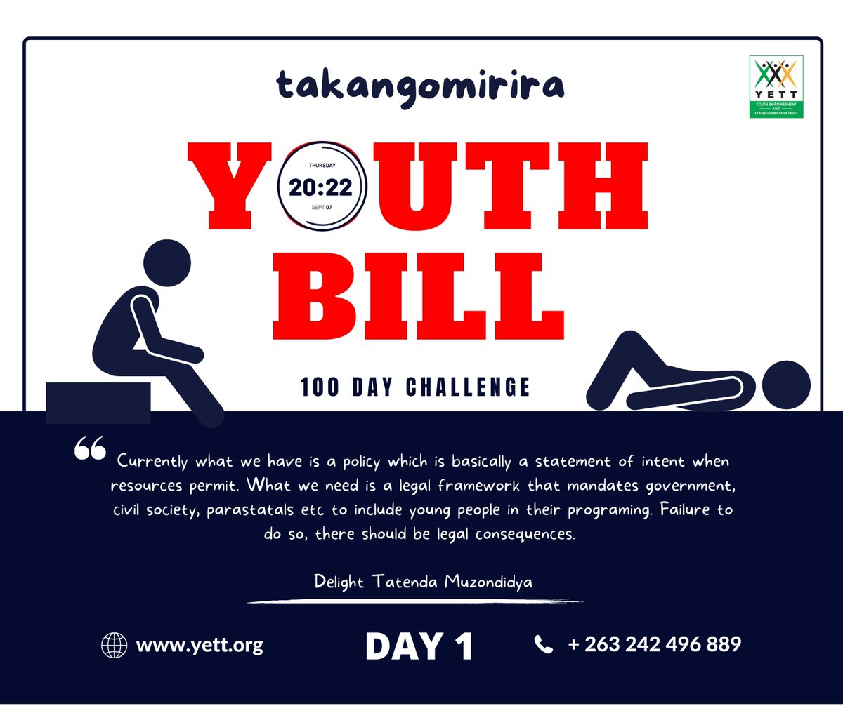 agapepolite's tweet photo. #TakangomiriraYouthbill
#YouthBillZimbabwe
#SimeleliYouthBill
#YouthBillLokheSilindile https://t.co/3K8sF1yzAC