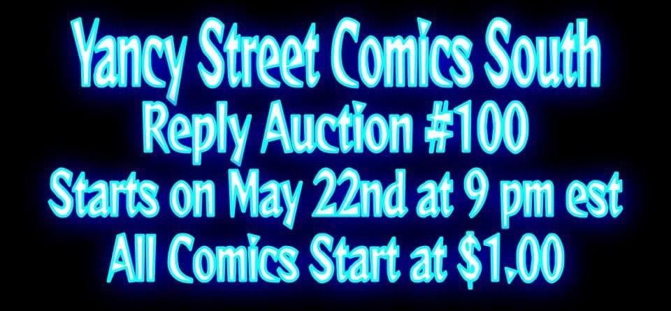 This Sunday 5/22, we start our 100th FB Reply Auction!!!!!!

Were you there for #1? What about #10? #50? If yes, THANKS FOR STICKING AROUND! If no, WHAT ARE YOU WAITING FOR?!?!? Jump in to our FB Reply Auction this Sunday!
Everything starts at $1!!!

fb.me/e/3cV1XKOZA