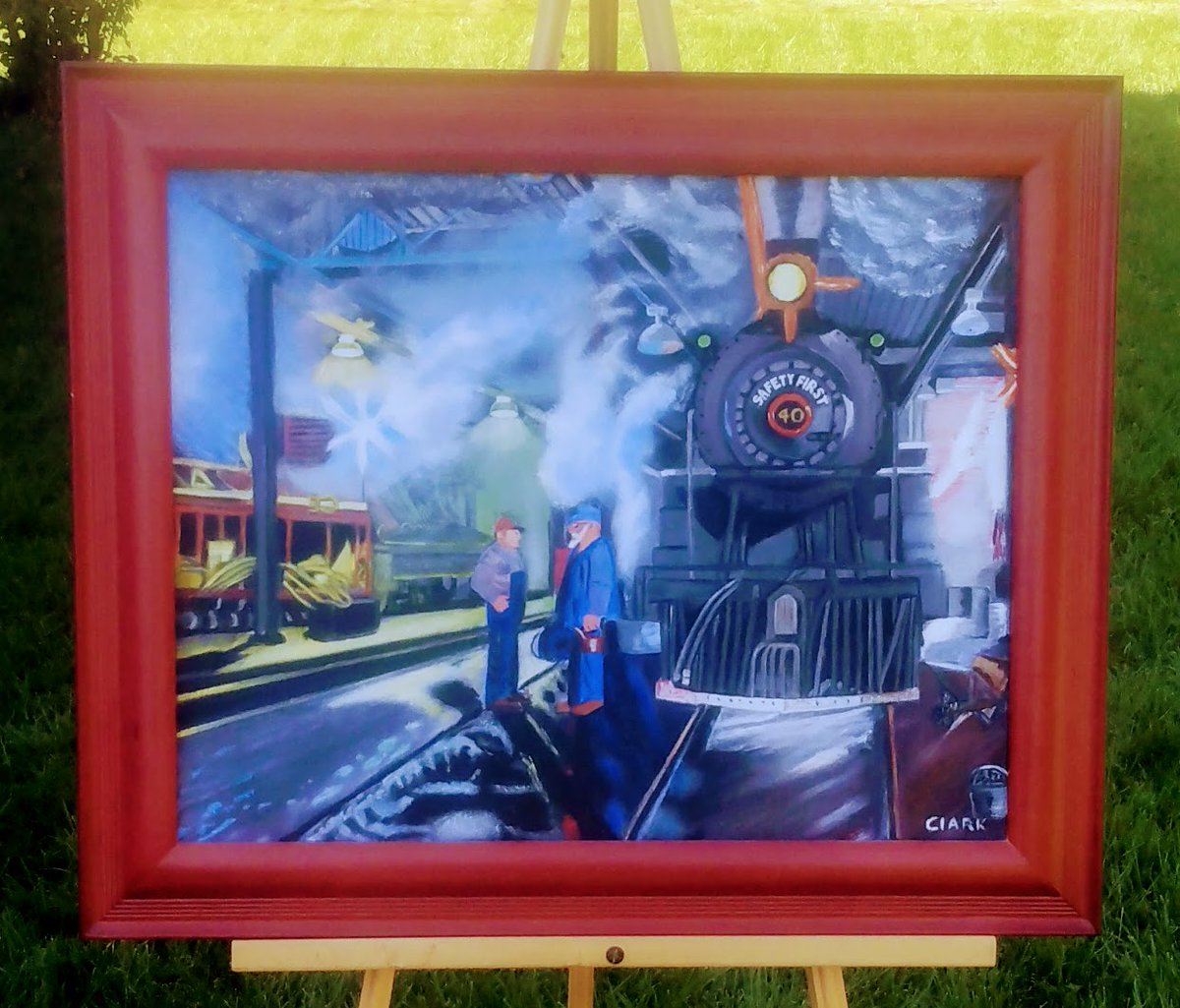 CCBannk's tweet photo. Number 4 in train series. https://t.co/ipr1QDg8Al