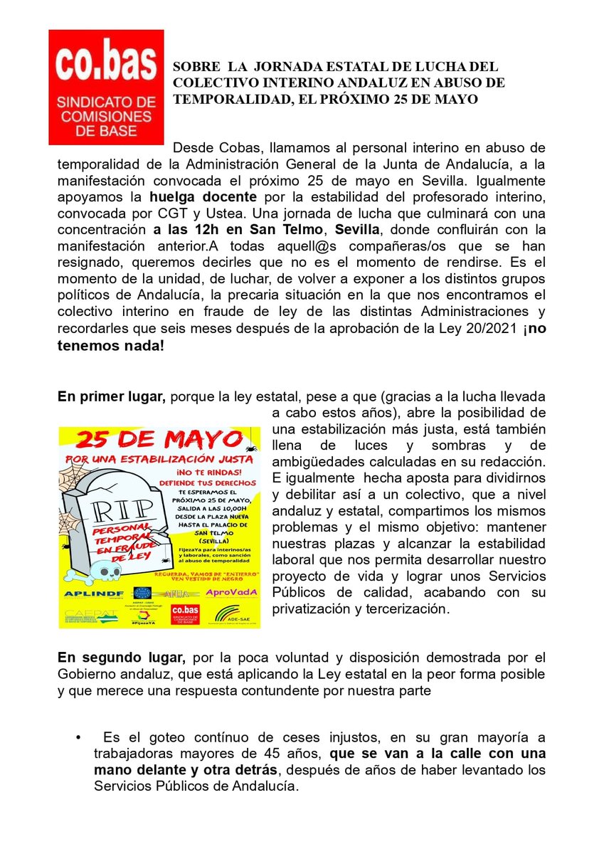 Cobas AAPP tweet media