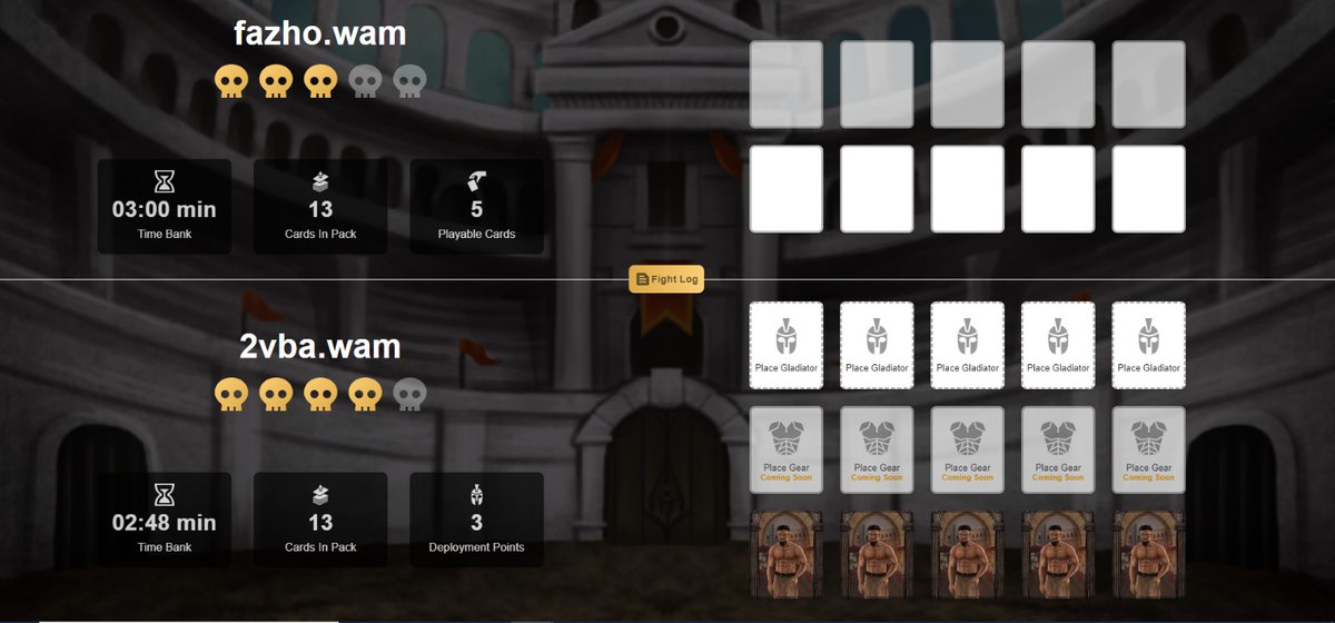 ⚔ Arena of Glory is currently under maintenance as we are applying new QoL updates to the game.

🔥Here is a sneak peak of the upcoming PVP game mode while we are waiting for the game to come back up.

#pvp #freetoplay #arenaofglory #nftgames #wax #blockchain #nft #playtoearn