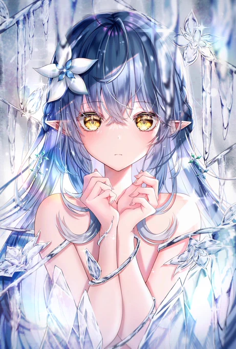 ラミィちゃん100万人おめでとうございます🎉
 #LamyArt 