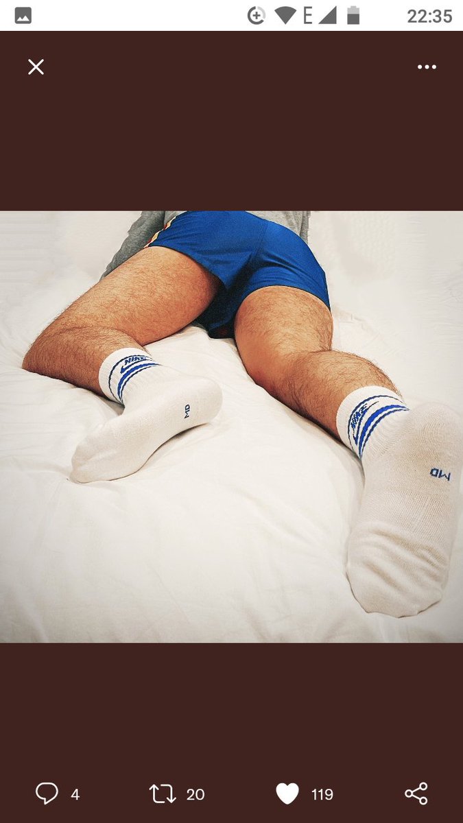 spankedinsocks's tweet photo. #PerfectinSocks 
I certainly do...😍👍 https://t.co/JRUpBtJiIL