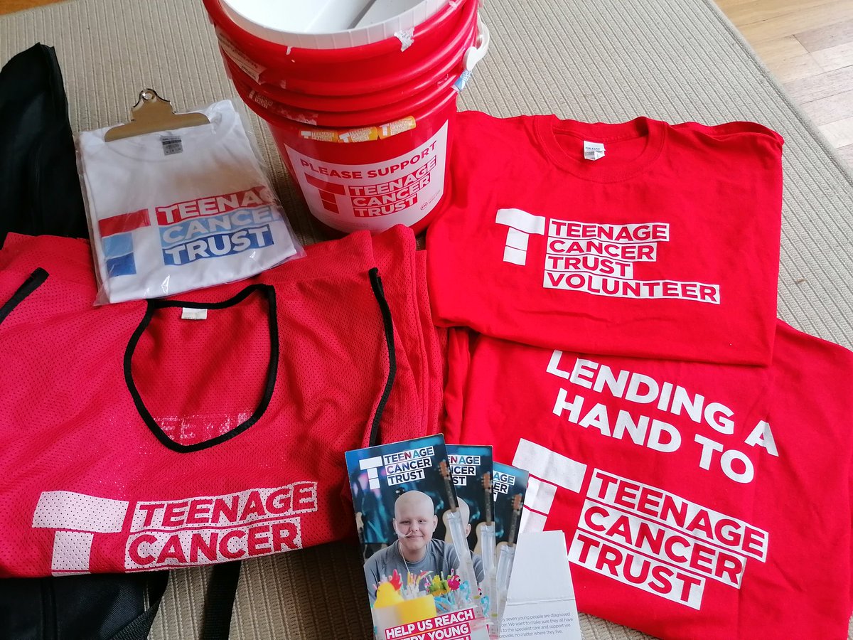 We're kit ready and ready to collect at the fabulous @bowdonbar <a href="/Bowdonburyfest/">Bowdonbury Festival</a> for <a href="/TeenageCancer/">Teenage Cancer Trust</a> #eventcharitypartner