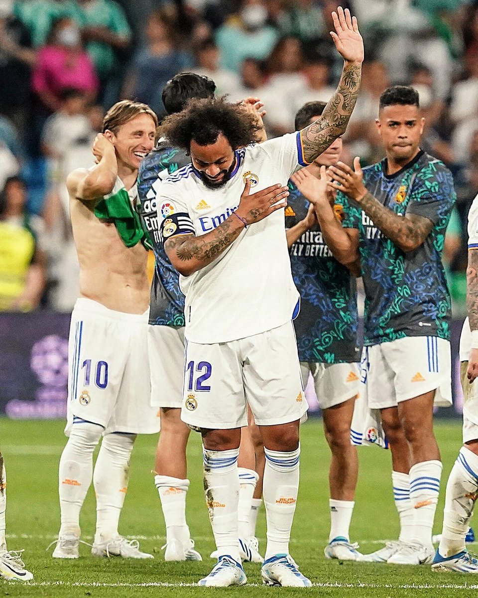 A legend’s goodbye for @MarceloM12 🥺👋