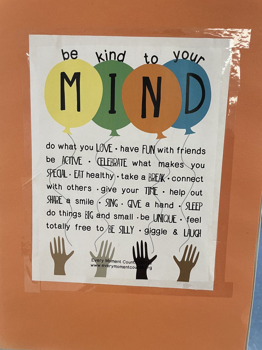 Celebrating Mental Health Awareness Month with Wellness Week at SFE. Great job, Mrs. Anderson. Students loved adding to the Gratitude Wall. @DrLyonsSFE <a href="/BSDBroncos/">Burrillville Superintendent</a> #mindfulness #feelings #MentalHealthAwarenessMonth #Gratitude #selfcare #doughnutworry #letstacoaboutit