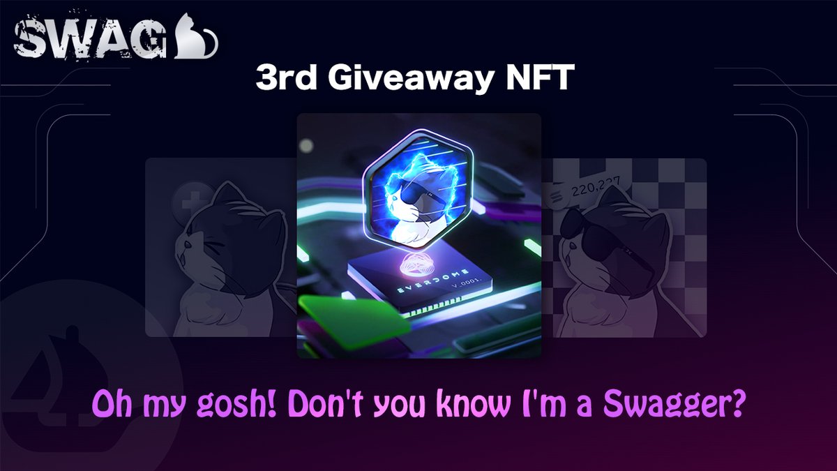 LostMyCode's tweet photo. ✅ 3rd Giveaway's prize has been distributed!!

Please check "hidden" tab in opensea
Hope you like this swag core😎 https://t.co/b4KNvnFZA2